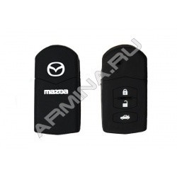 Защитный силиконовый чехол для автомобильных ключей MAZDA 3-6 3 кнопки